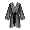 Пеньюар Passion Amberly Black 4XL/5XL