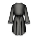 Пеньюар Passion Amberly Black 6XL/7XL