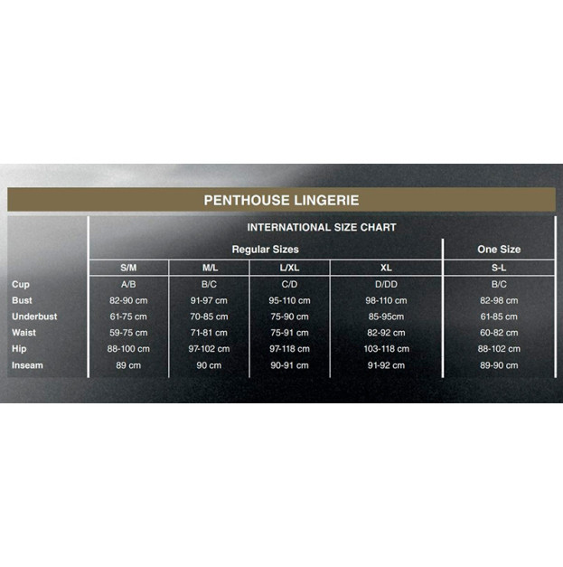 Сукня та трусики Penthouse Libido Boost White M/L