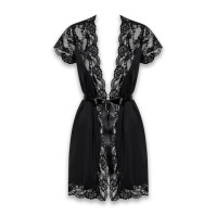 Пеньюар Obsessive 810-PEI–1 Black S/M
