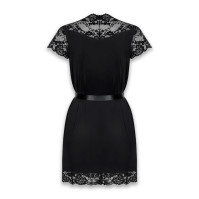 Пеньюар Obsessive 810-PEI–1 Black S/M