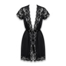 Peignoir Obsessive 810-PEI–1 Black XXL