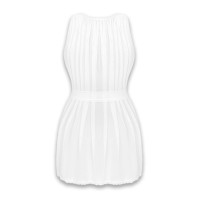 Пеньюар Obsessive Heavenlly Peignoir White XL/XXL