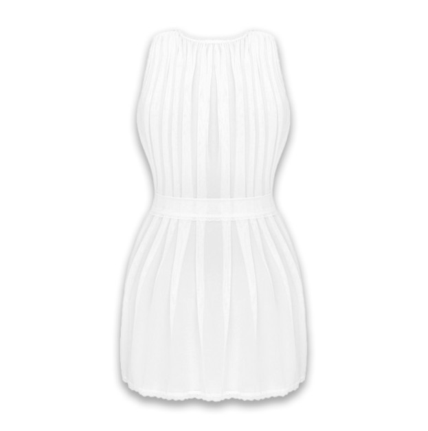 Пеньюар Obsessive Heavenlly Peignoir White XL/XXL