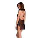 Сукня Passion Deliena Chemise Black XXL/XXXL