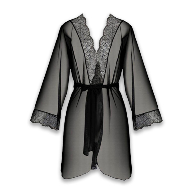 Пеньюар Passion Amberly Black S/M