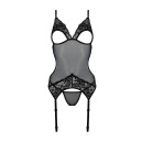 Корсет Passion Christa Corset Black XXL/XXXL