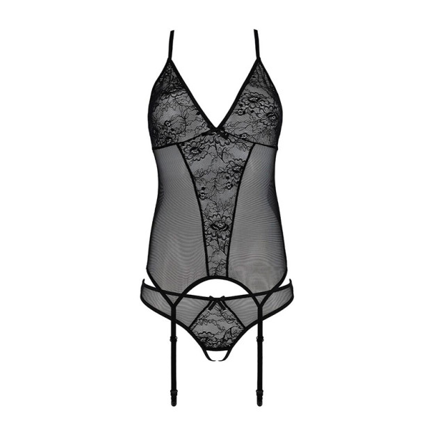 Корсет Passion Ursula Corset Black L/XL