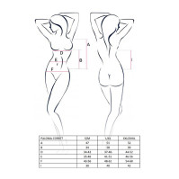 Корсет Passion Paloma Corset White S/M
