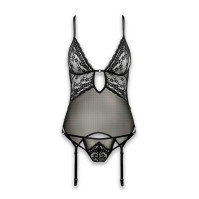 Корсет Passion Erza Corset Black L/XL