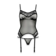 Passion Melania Corset Black XXL/XXXL