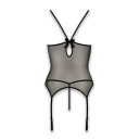 Корсет Passion Melania Corset Black XXL/XXXL
