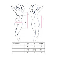 Корсет Passion Maddie Corset Black L/XL