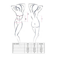 Корсет Passion Janet Corset White XXL/XXXL