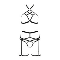 Комплект белья Passion Exclusive Morgan Set OpenBra L/XL
