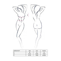 Комплект белья Passion Exclusive Morgan Set OpenBra L/XL