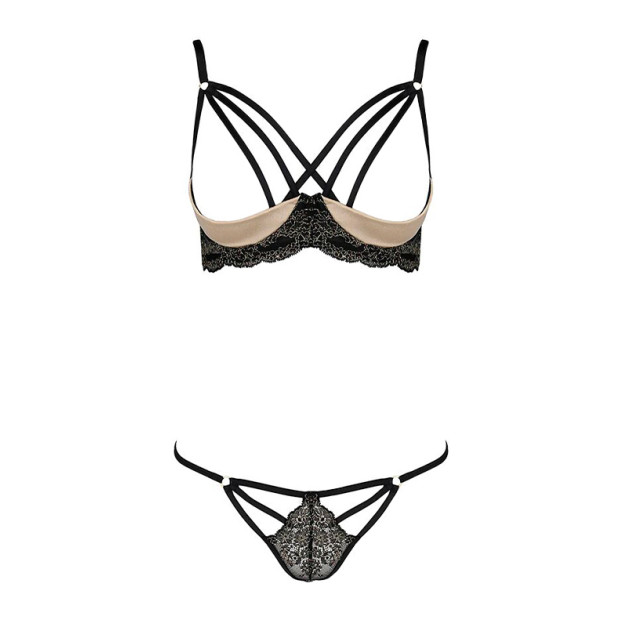 Комплект белья Passion Exclusive Valery Set OpenBra L/XL