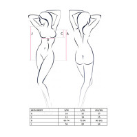 Боди с высоким вырезом бедра AKITA BODY S/M Red