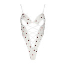 Эротический боди Passion Lovelia Body L/XL White