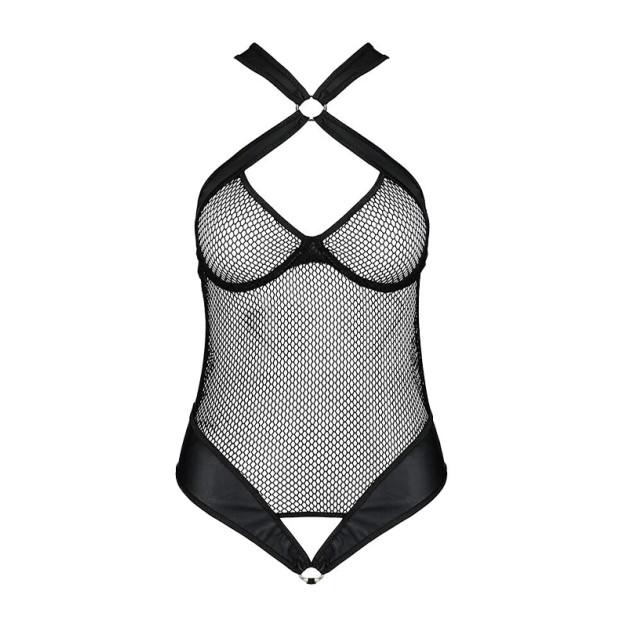 Боді з халтером Passion Amanda Body L/XL Black