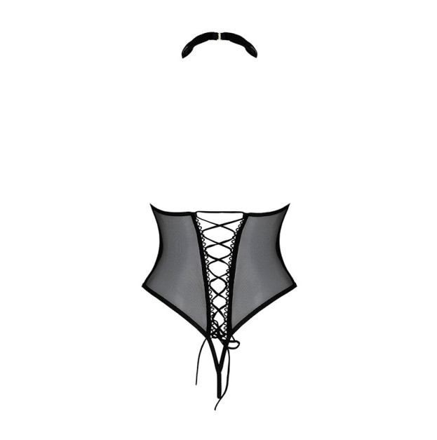 Боді Passion Dominica Body XXL/XXXL Black