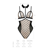 Боді Passion Dominica Body XXL/XXXL Black