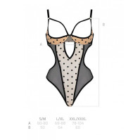 Боді Passion Marina Body XXL/XXXL Beige