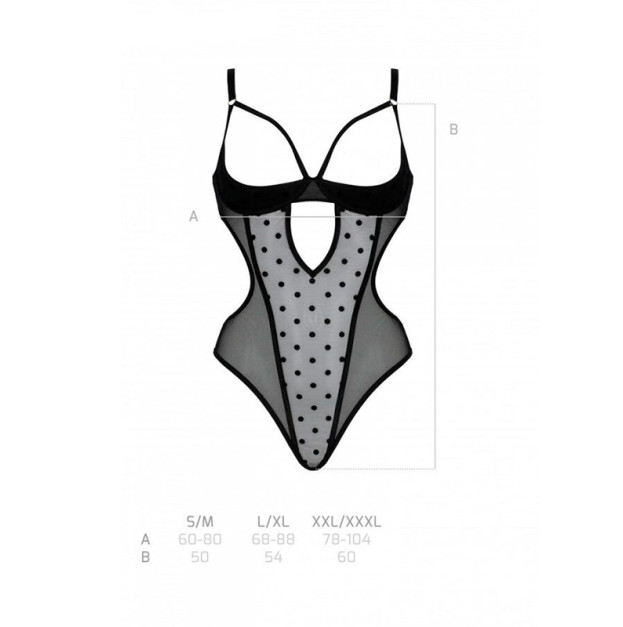 Боді Passion Marina Body S/M Black