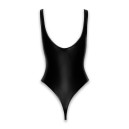Wet Look Bodysuit Noir Handmade F244 Powerwetlook Body M Black
