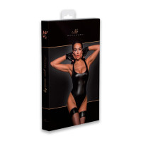Боді з мокрим ефектом Noir Handmade F244 Powerwetlook Body M Black