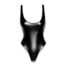 Wet Look Bodysuit Noir Handmade F244 Powerwetlook Body XL Black