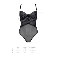 Боді Passion Kerria Body S/M Black