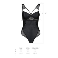 Боді Passion Loona Body S/M Black