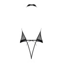 Passion Moonlight Body Open Access Bodysuit XXL/XXXL Black
