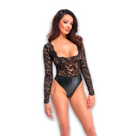 Боди Noir Handmade F296 Psyche L Black