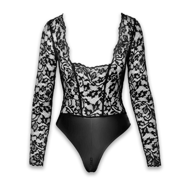 Боди Noir Handmade F296 Psyche L Black