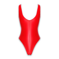 Боді з мокрим ефектом Noir Handmade F352 Powerwetlook Body S Red