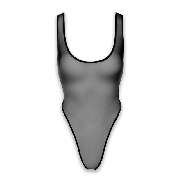 Боді Noir Handmade F322 Paparazzi XXL Black