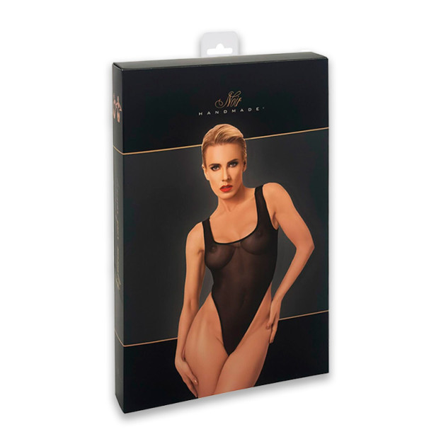 Боді Noir Handmade F322 Paparazzi XXL Black
