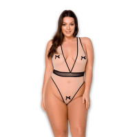 Боді Passion Viena Body 4XL/5XL Beige