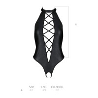 Боді Passion Nancy Body XXL/XXXL Black
