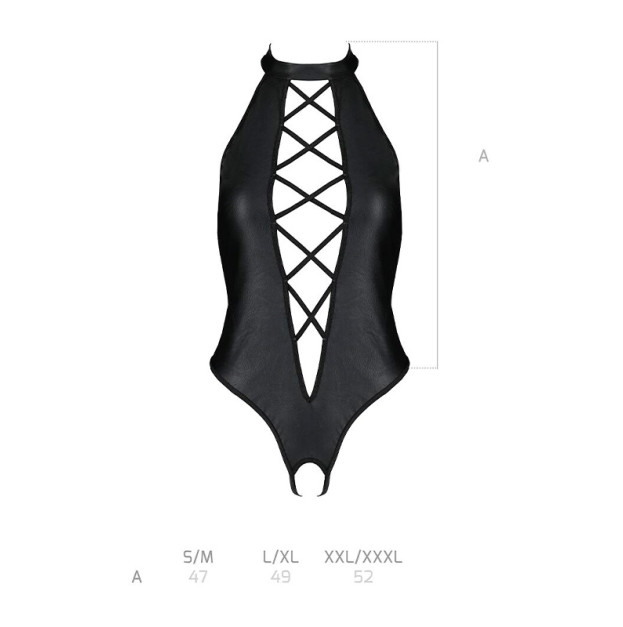 Боді Passion Nancy Body XXL/XXXL Black