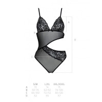 Боді Passion Christa Body XXL/XXXL Black