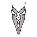 Эротический боди Passion Lovelia Body XXL/XXXL Black