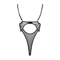 Еротичний боді Passion Lovelia Body XXL/XXXL Black