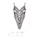 Эротический боди Passion Lovelia Body XXL/XXXL Black