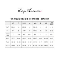 Боді-бікіні Leg Avenue Pink