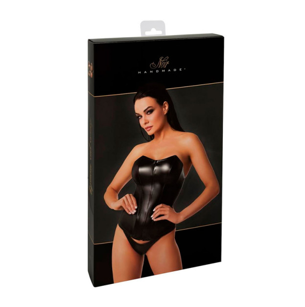 Корсет Noir Handmade F334 Powerwetlook Corset S