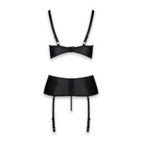 Корсет та трусики Passion Jannies Corset Black L/XL
