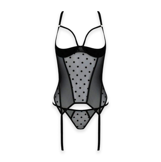 Корсет Passion Marina Corset Black XXL/XXXL